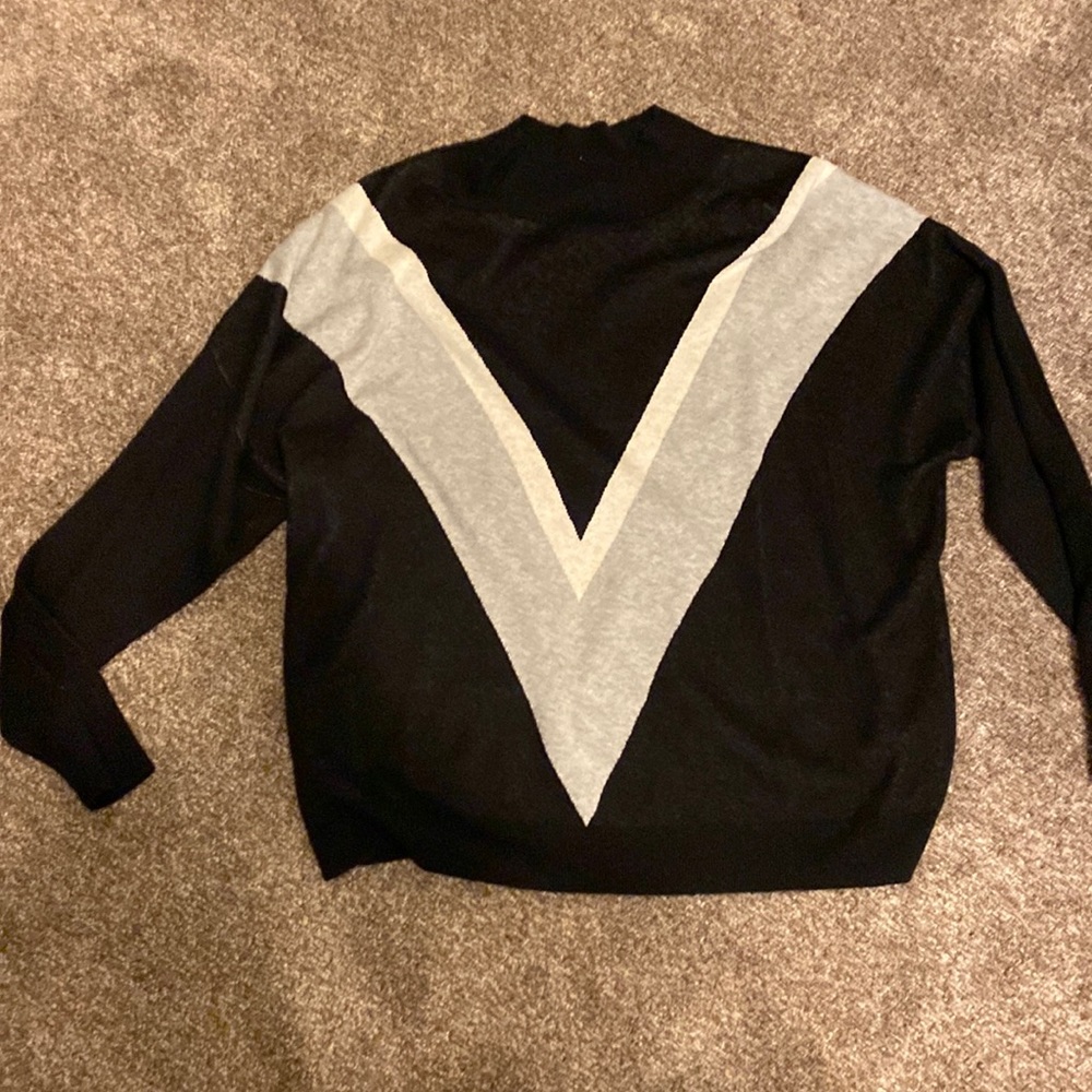 Mock turtleneck sweater